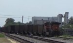 BNSF coal train DPU